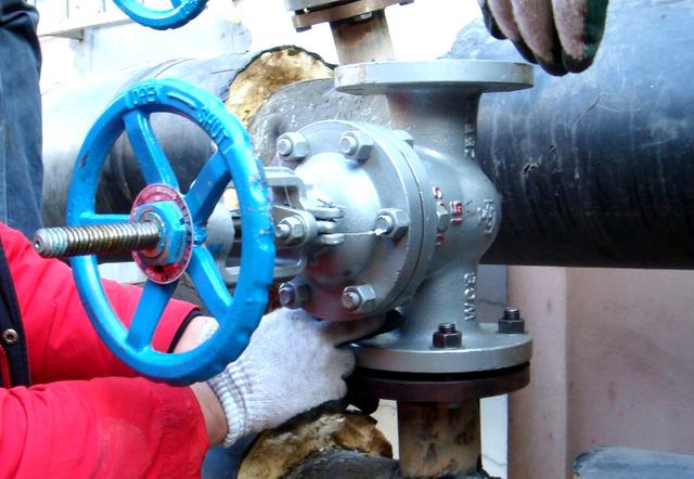 open valve